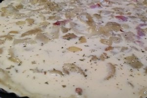 Aperitiv tarta cu ceapa si oregano