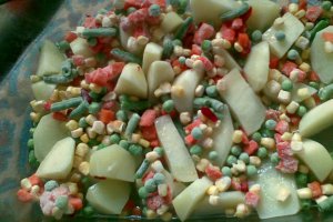 Pulpe pe pat de legume