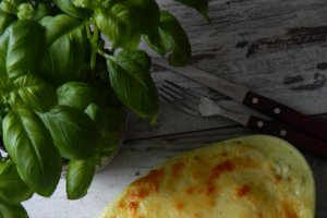 Piure de cartofi la cuptor cu mozzarella