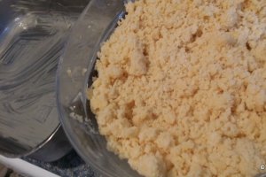 Desert prajitura cu compot de mere - Apfelmuskuchen
