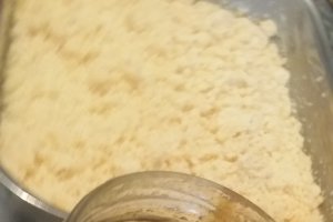Desert prajitura cu compot de mere - Apfelmuskuchen