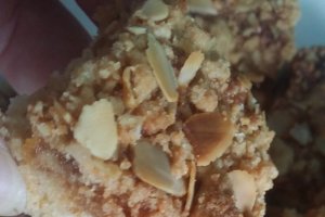 Desert prajitura cu compot de mere - Apfelmuskuchen