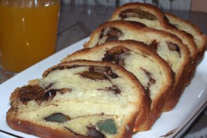 Desert cozonac cu Fanta, reteta de post