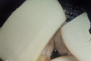 Piept de pui cu ananas