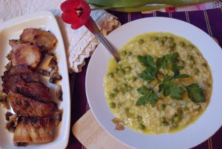 Gratar cu risotto