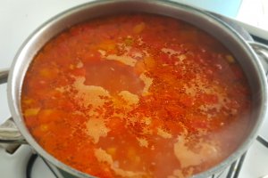 Ciorba de porc cu legume