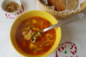 Ciorba de porc cu legume