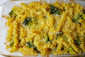 Budinca de paste cu broccoli