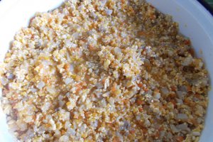 Sarmale de post cu crupe (pasat) de porumb si ciuperci