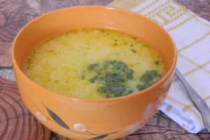 Ciorba din piept de gaina cu orez si iaurt