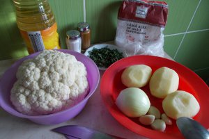 Supa crema de conopida, cu crutoane