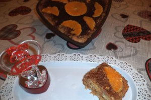 Desert inima de piscoturi cu hrisca si morcovi