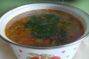 Ciorba de fasole pastai