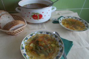Ciorba de fasole pastai