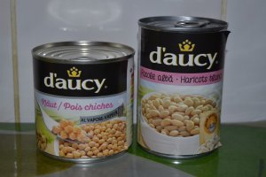 Humus din fasole alba si naut-reteta de post