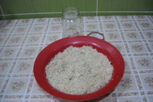 Hrean in otet, la borcan