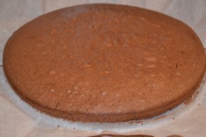 Desert tort cu ciocolata, mure si crema mascarpone
