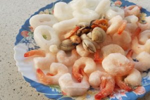 Spaghette cu fructe de mare