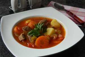 Ciorba de manzat cu maghiran
