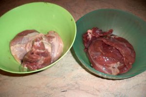 Impletitura de carne cu sos de toamna