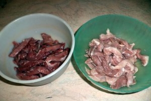 Impletitura de carne cu sos de toamna