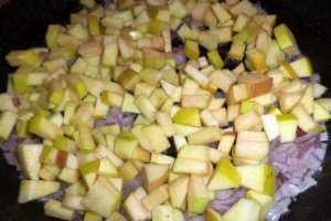 Impletitura de carne cu sos de toamna