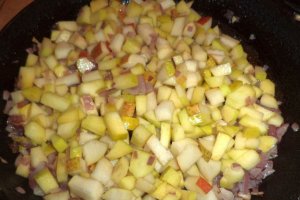 Impletitura de carne cu sos de toamna