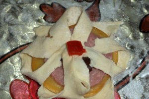 Mini-pizza cu vinete