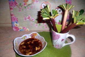 Dulceata de rubarba si caju