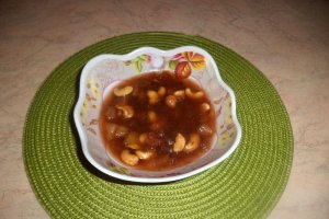 Dulceata de rubarba si caju