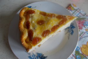 Desert pasca de branza dulce, cu stafide