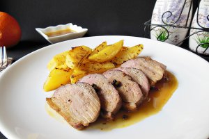 Reteta simpla de piept de rata cu sos de portocale
