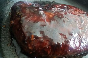 Piept de rata caramelizat