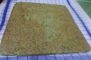 Aperitiv rulada cu spanac si branza de vaci