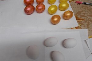 Aperitiv oua vopsite pentru Paste