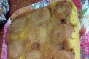 Desert prajitura cu pandispan si mere
