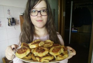 Mini pizza cu foietaj