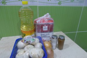 Aperitiv portofele cu ciuperci