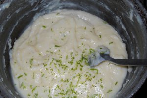 Desert prajitura cu crema de lapte condesat