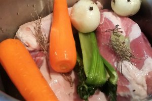 Racitura terina franceza / Jambon persille