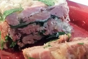 Racitura terina franceza / Jambon persille