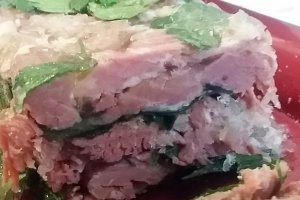 Racitura terina franceza / Jambon persille
