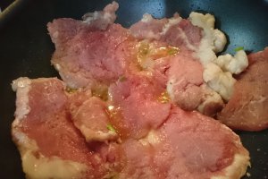 Friptura de porc cu struguri