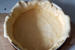 Desert pasca cu aluat de cozonac