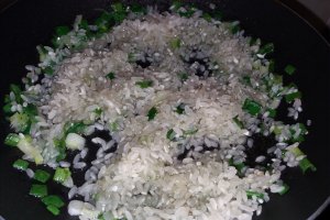 Friptura de miel cu garnitura de orez