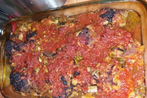Friptura de miel cu garnitura de orez