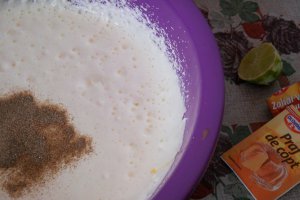 Desert tort cu crema de lime si mure