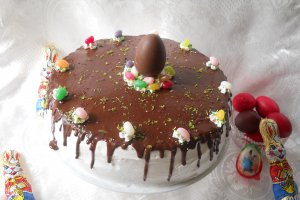 Desert tort cu crema de lime si mure