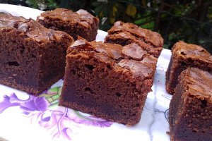 Desert brownies cu Nutella