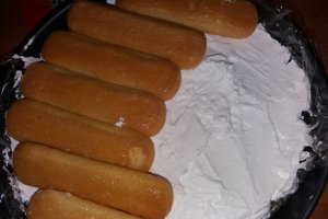 Desert tort diplomat cu compot de piersici- reteta nr. 400